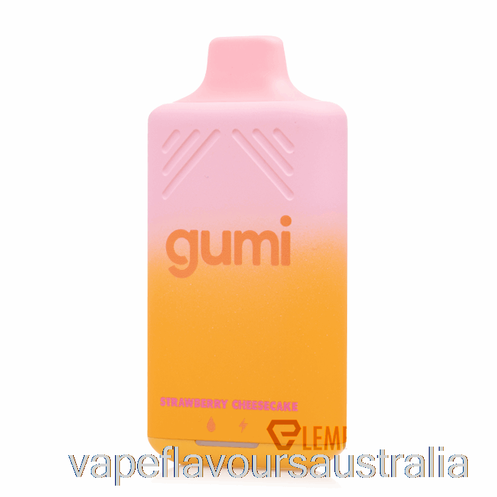 Vape Flavours Australia Gumi Bar 8000 Disposable Strawberry Cheesecake